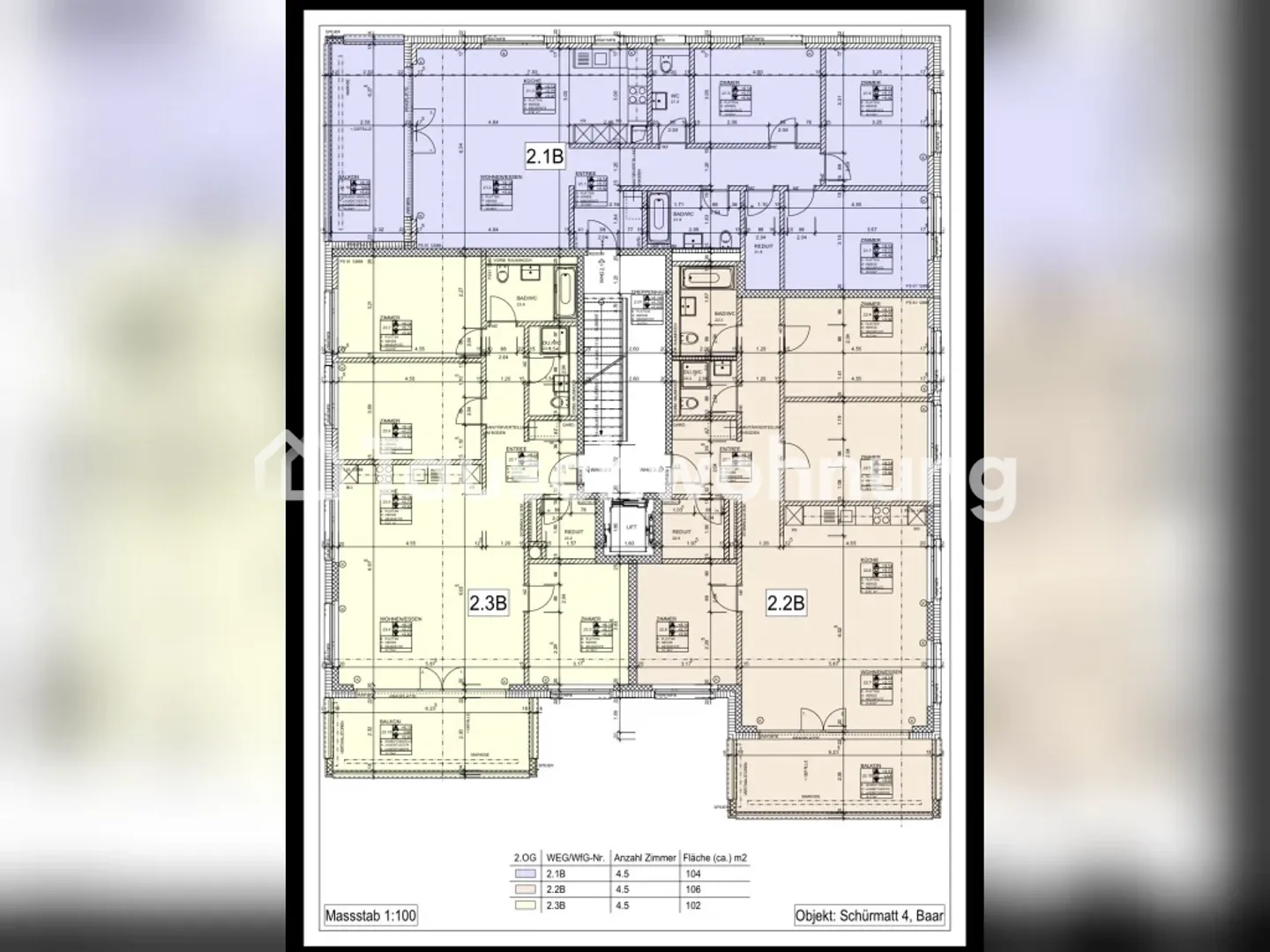 Charmante Wohnung in Baar - Foto 5 von 5