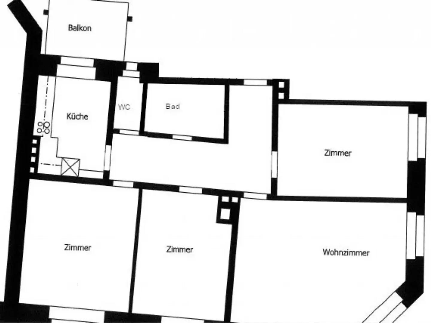 4-room old building K3, looking for 3-room K4 - Photo 2 of 13