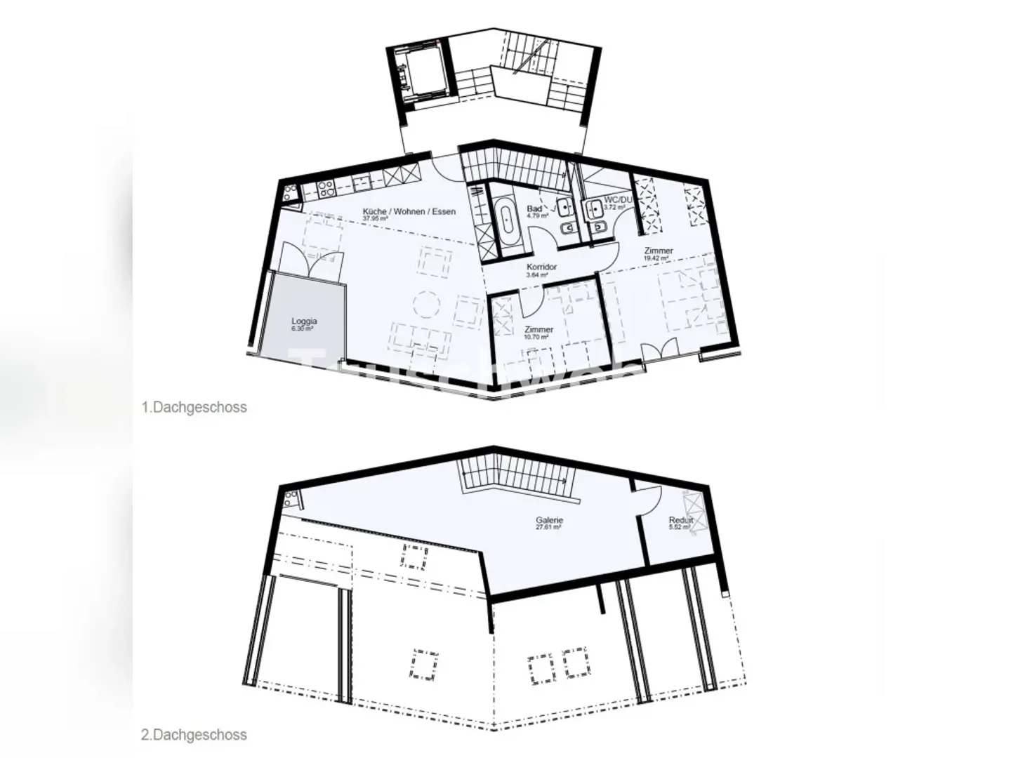 Moderne Duplexwohnung - Foto 8 von 12
