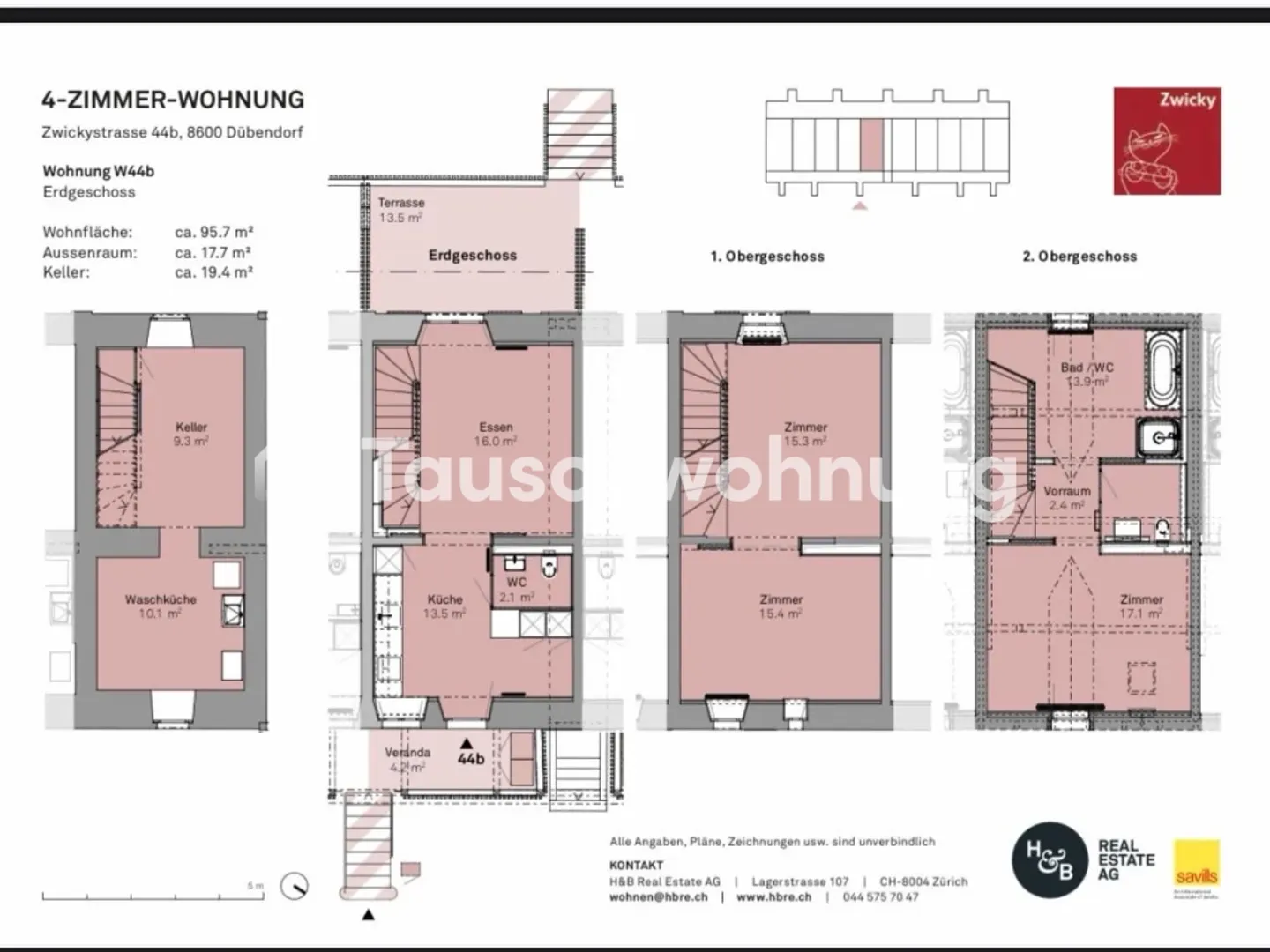 Charmantes Reihenhaus in Dübendorf - Foto 12 von 12