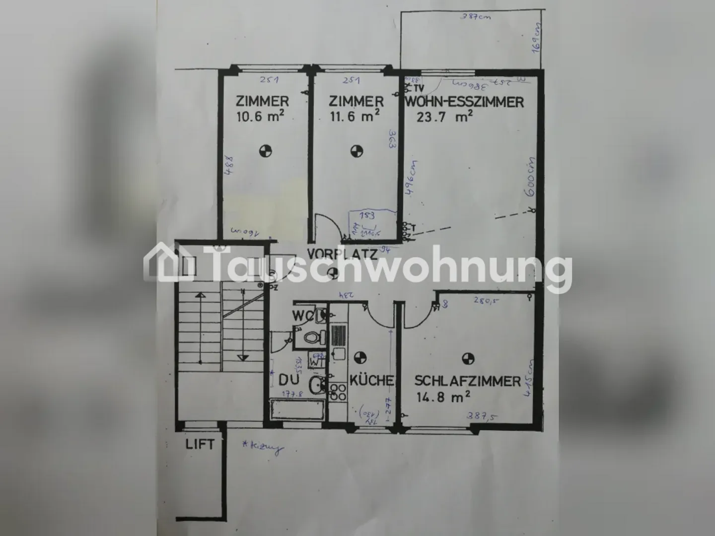 Familienfreundliche Wohnung im Park - Foto 3 von 3