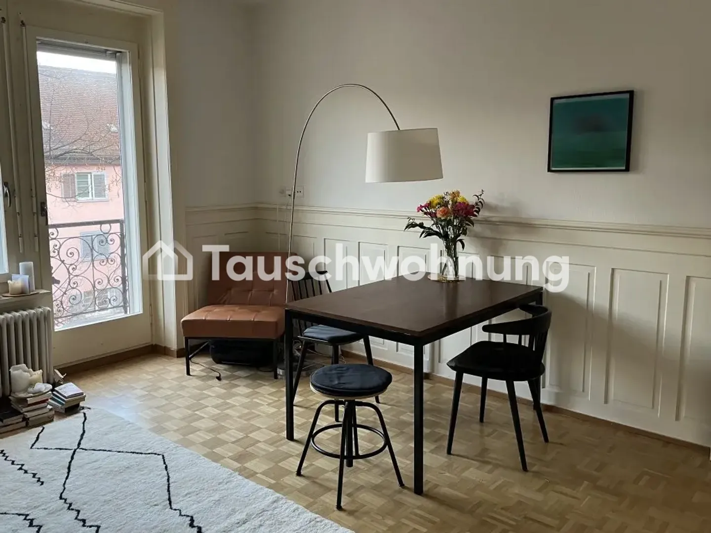 Beautiful old apartment (2 2/5 rooms), two balconies, in K5 - Photo 2 of 8