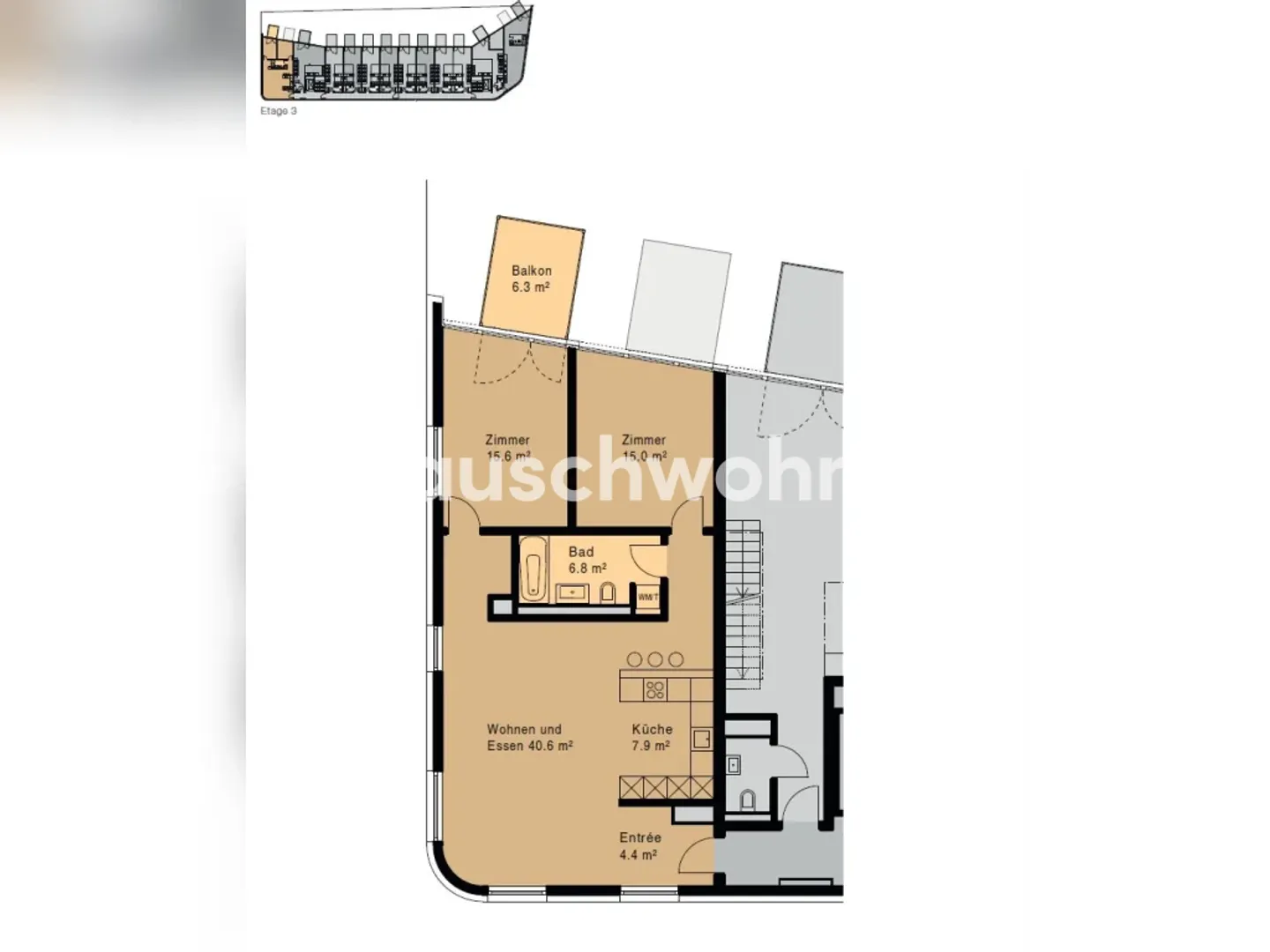 Perfect for couples or small families in Zurich, District 9 - Photo 2 of 10