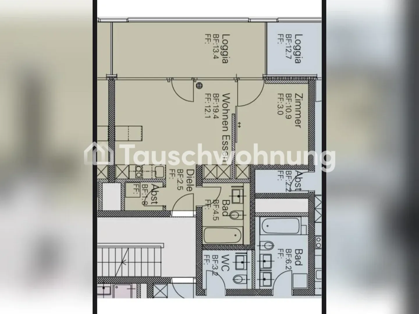 Modernes Apartment mit Riesigem Balkon - Foto 1 von 1