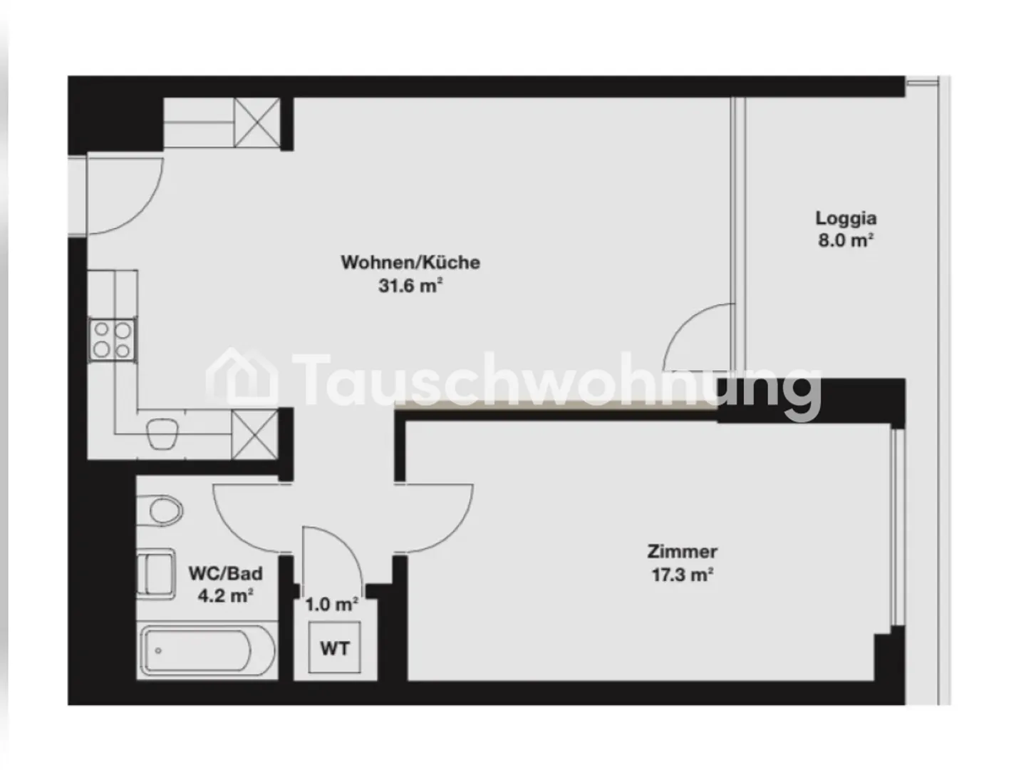 Gemütliche Wohnung in Zürich - Foto 1 von 1