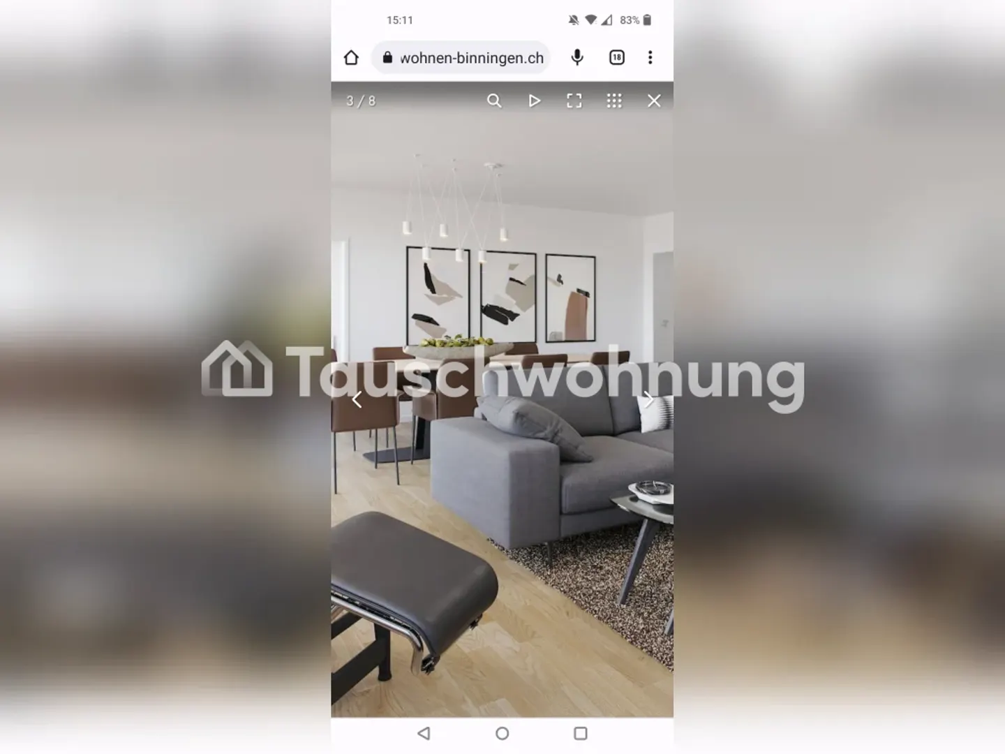 Moderne 4,5-Zimmer-Wohnung - Foto 2 von 6