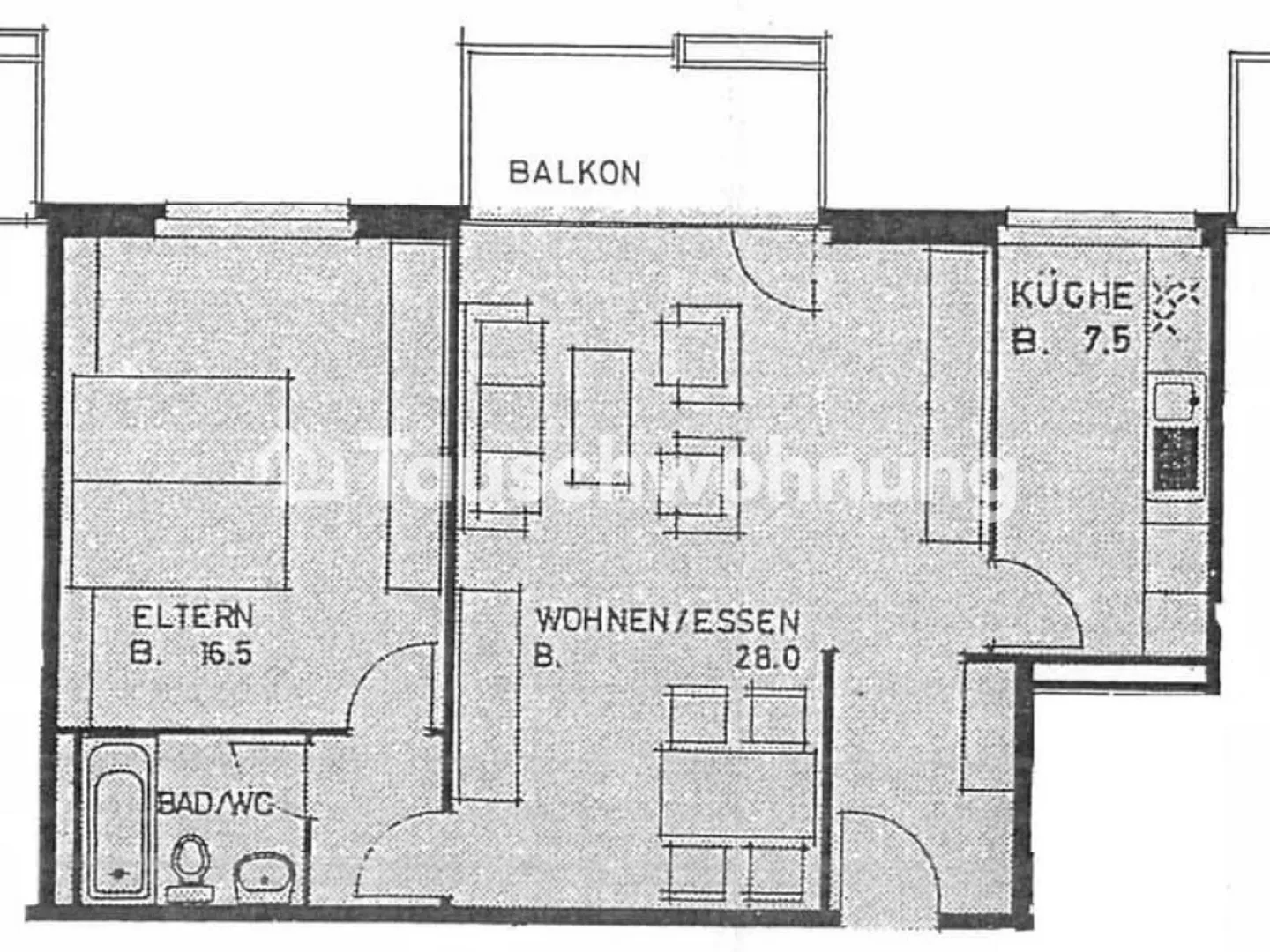 2.5 Room Apartment with City View - Photo 2 of 2