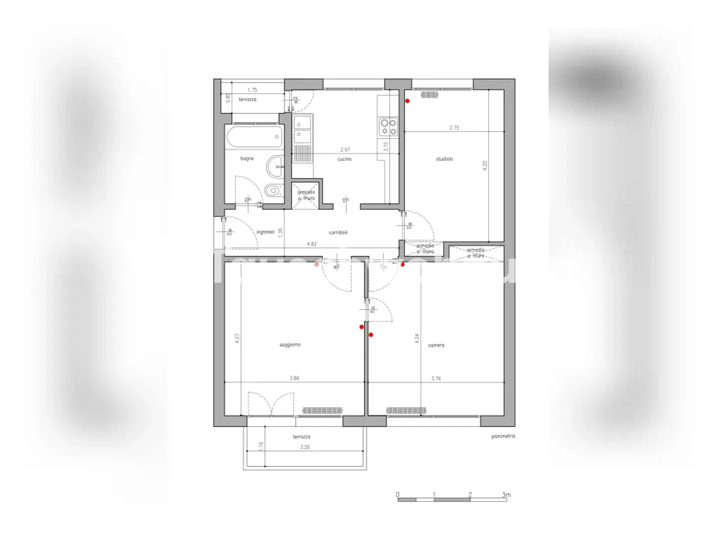 Helle 3-Zimmer-Wohnung mit 2 Balkonen - Foto 1 von 1