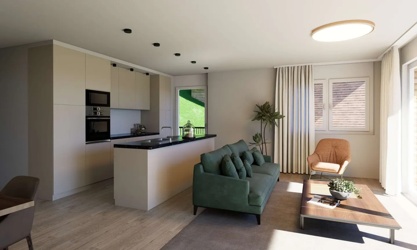 Acheter deux maisons individuelles de 5,5 pièces avec balcon à Tavanasa - Photo 3 sur 7