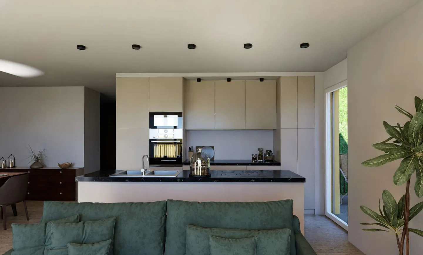 Acheter deux maisons individuelles de 5,5 pièces avec balcon à Tavanasa - Photo 4 sur 8