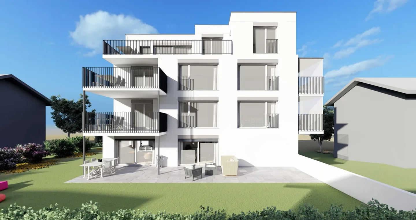 Bauland mit bewilligtem MFH-Projekt in Wiesendangen kaufen - Photo 3 of 11