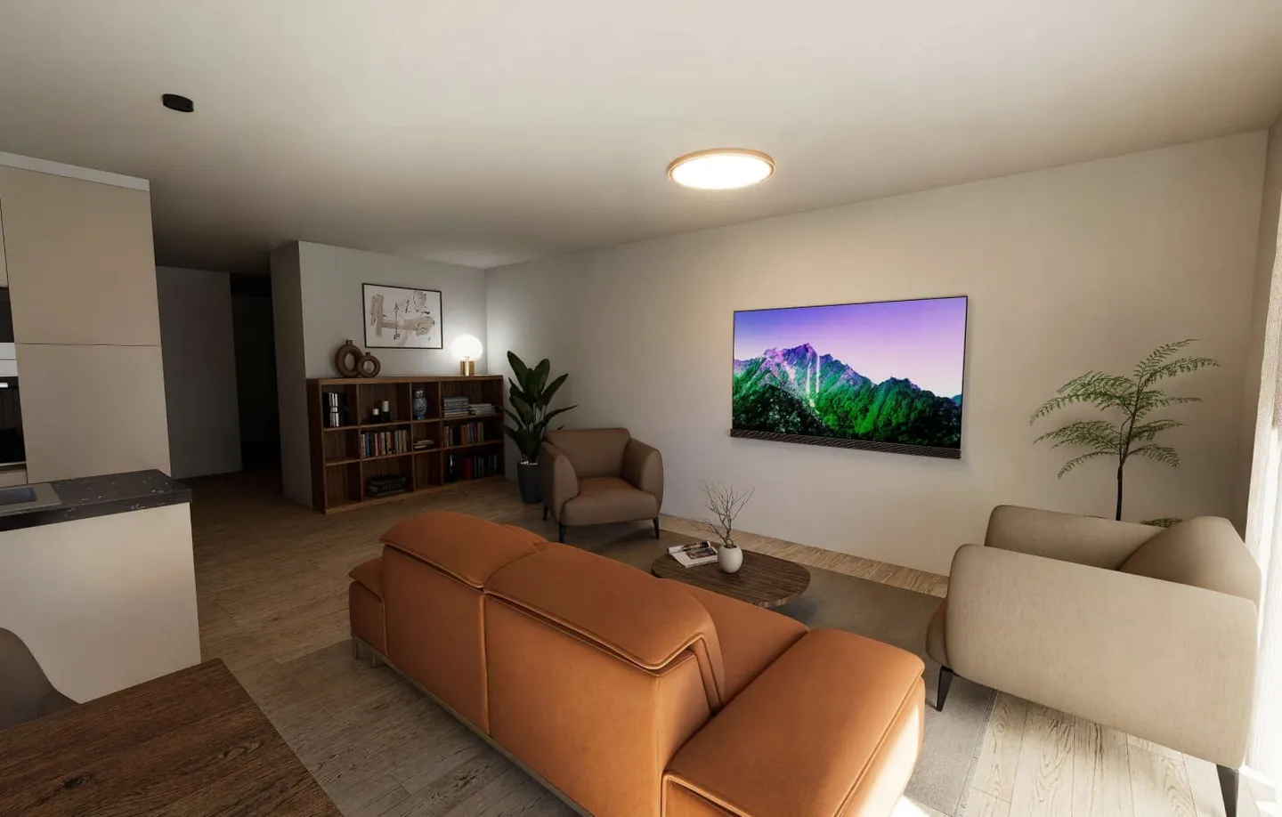 Acheter deux maisons individuelles de 5,5 pièces avec balcon à Tavanasa - Photo 7 sur 8