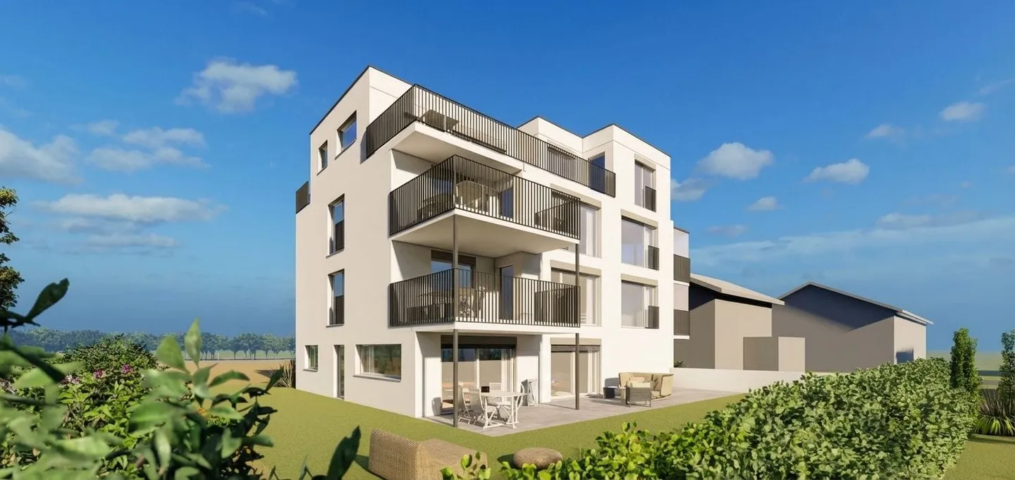 Bauland mit bewilligtem MFH-Projekt in Wiesendangen kaufen - Photo 1 of 11