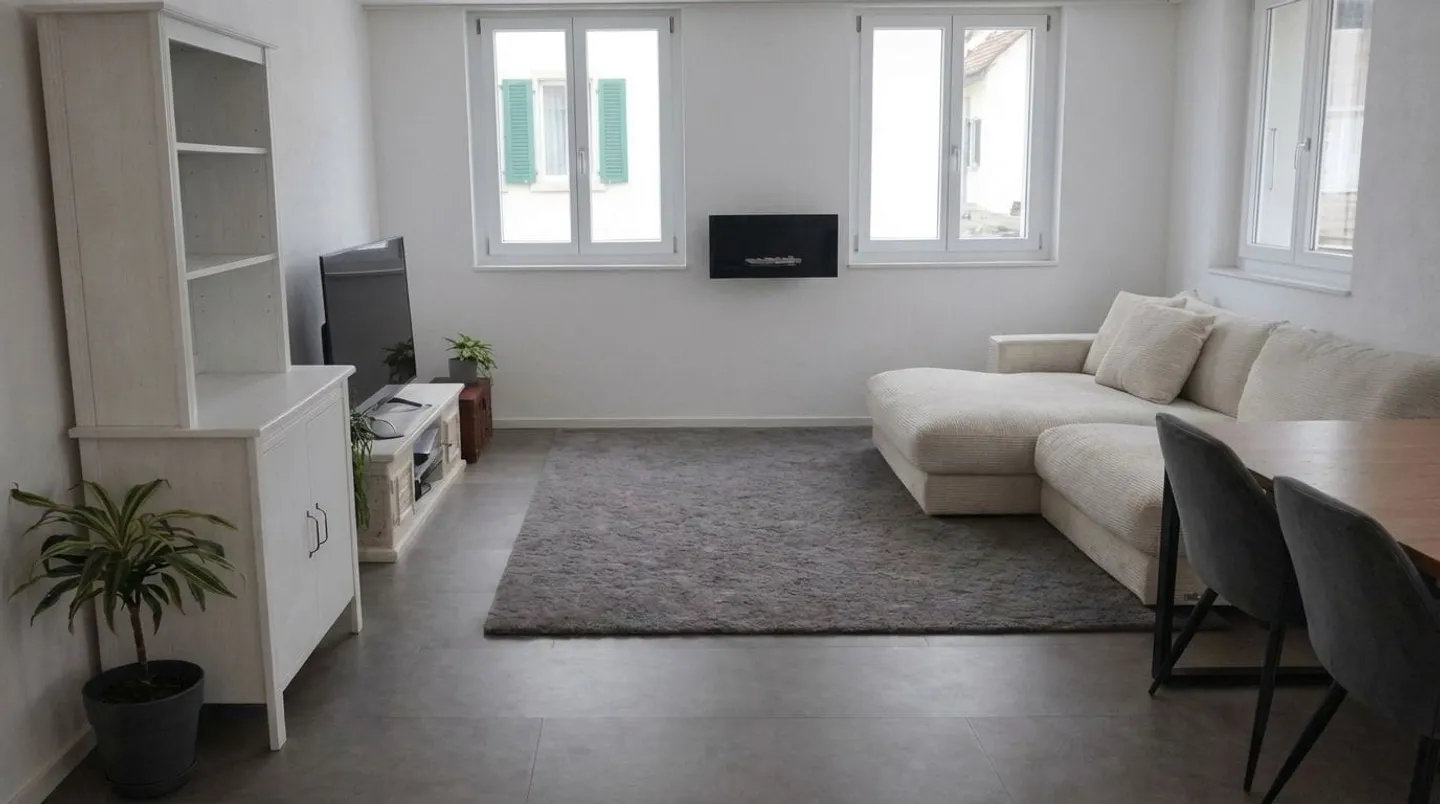 Helle 4.5-Zimmer-Wohnung mit Bergblick in Mollis mieten - Foto 1 di 9