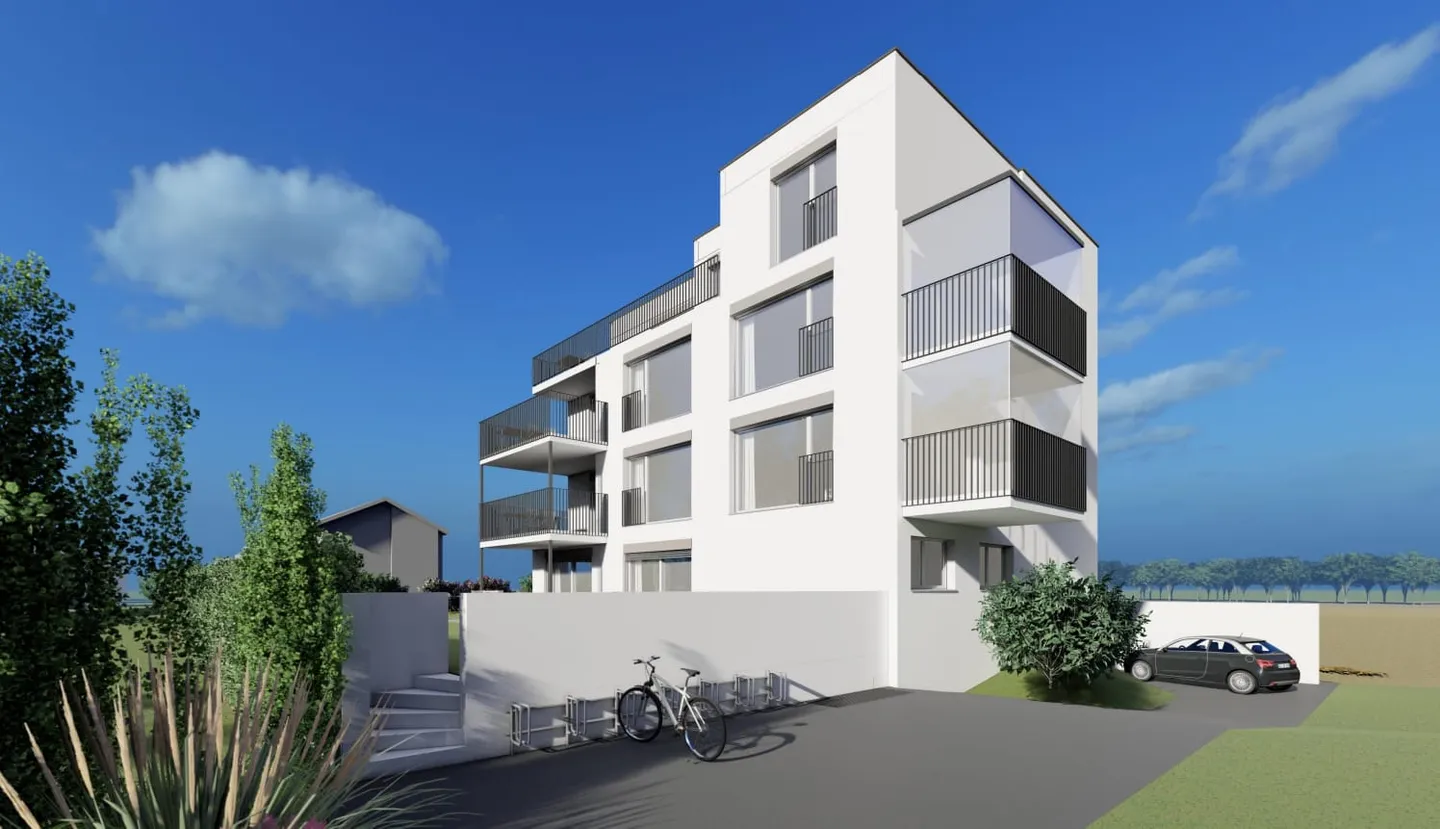 Bauland mit bewilligtem MFH-Projekt in Wiesendangen kaufen - Photo 6 of 11
