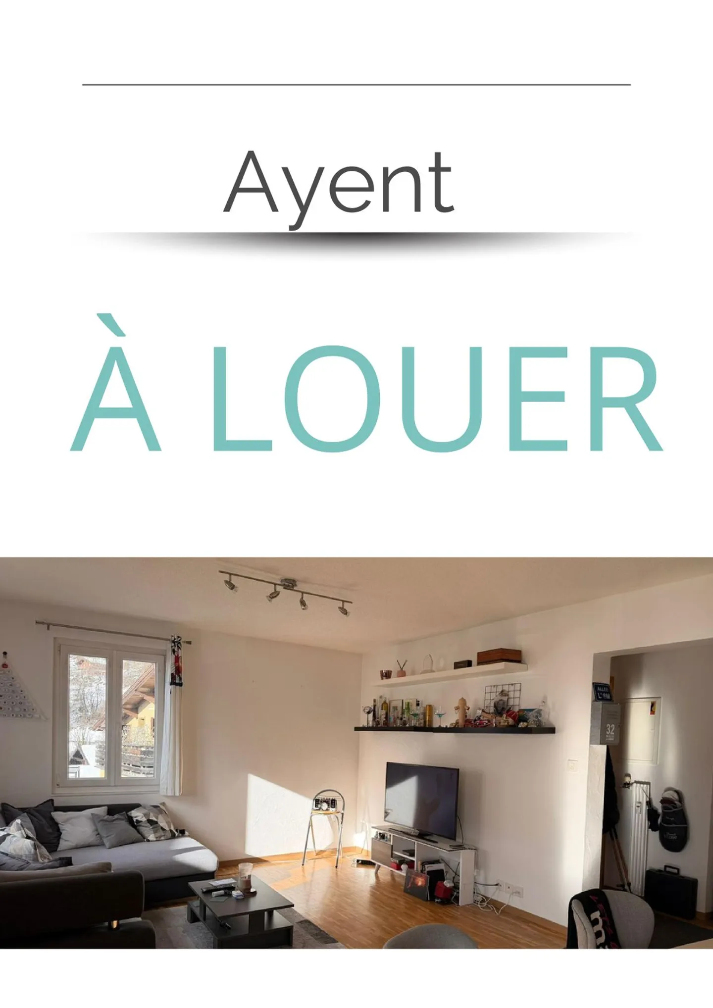 In affitto - Superbo appartamento 3.5 nel cuore di Saint-Romain - Foto 1 di 12