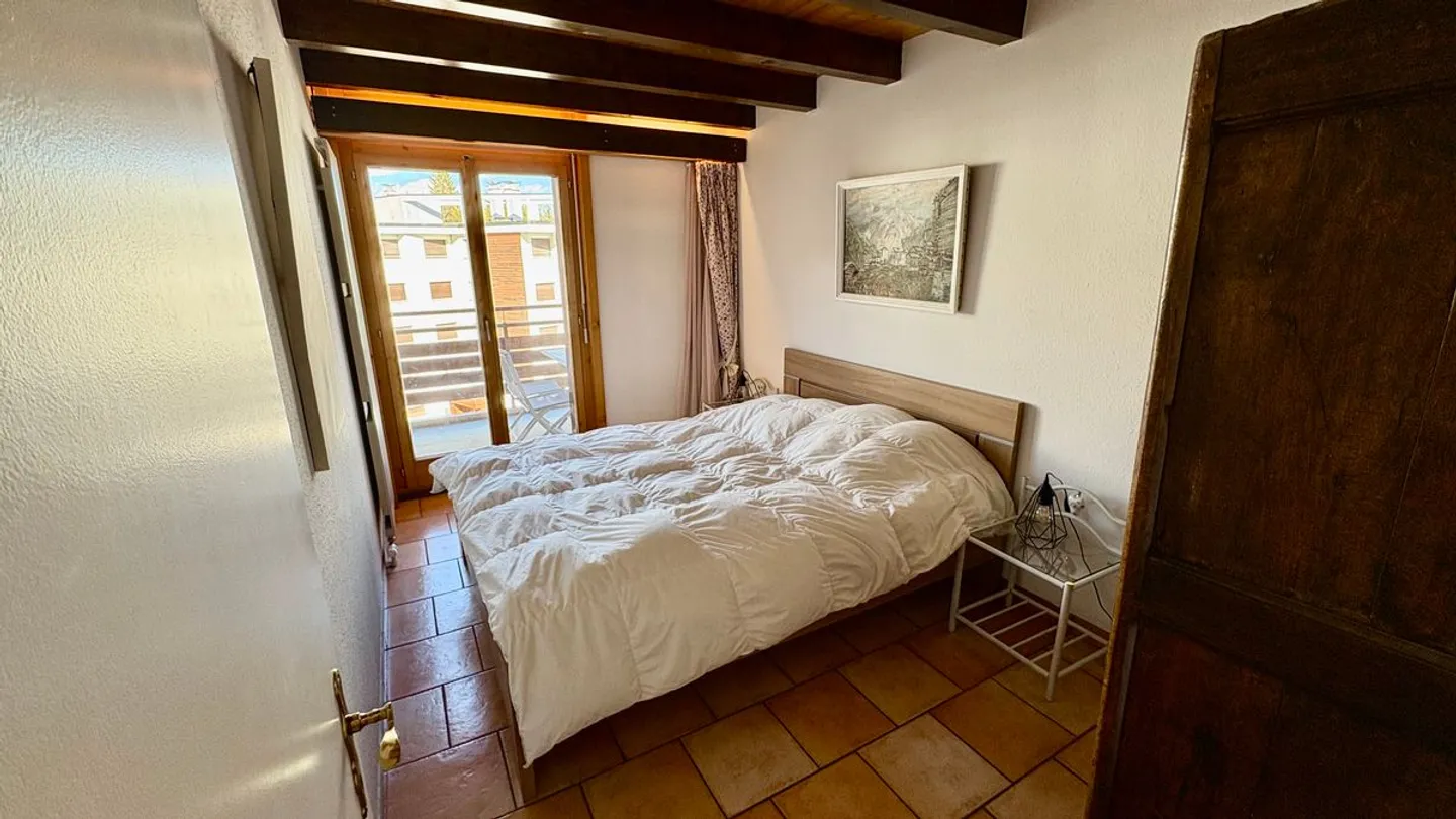 Charmante 3,5-Zimmer-Duplexwohnung mit direktem Zugang zu den Pisten und Innenparkplatz - Foto 13 von 13