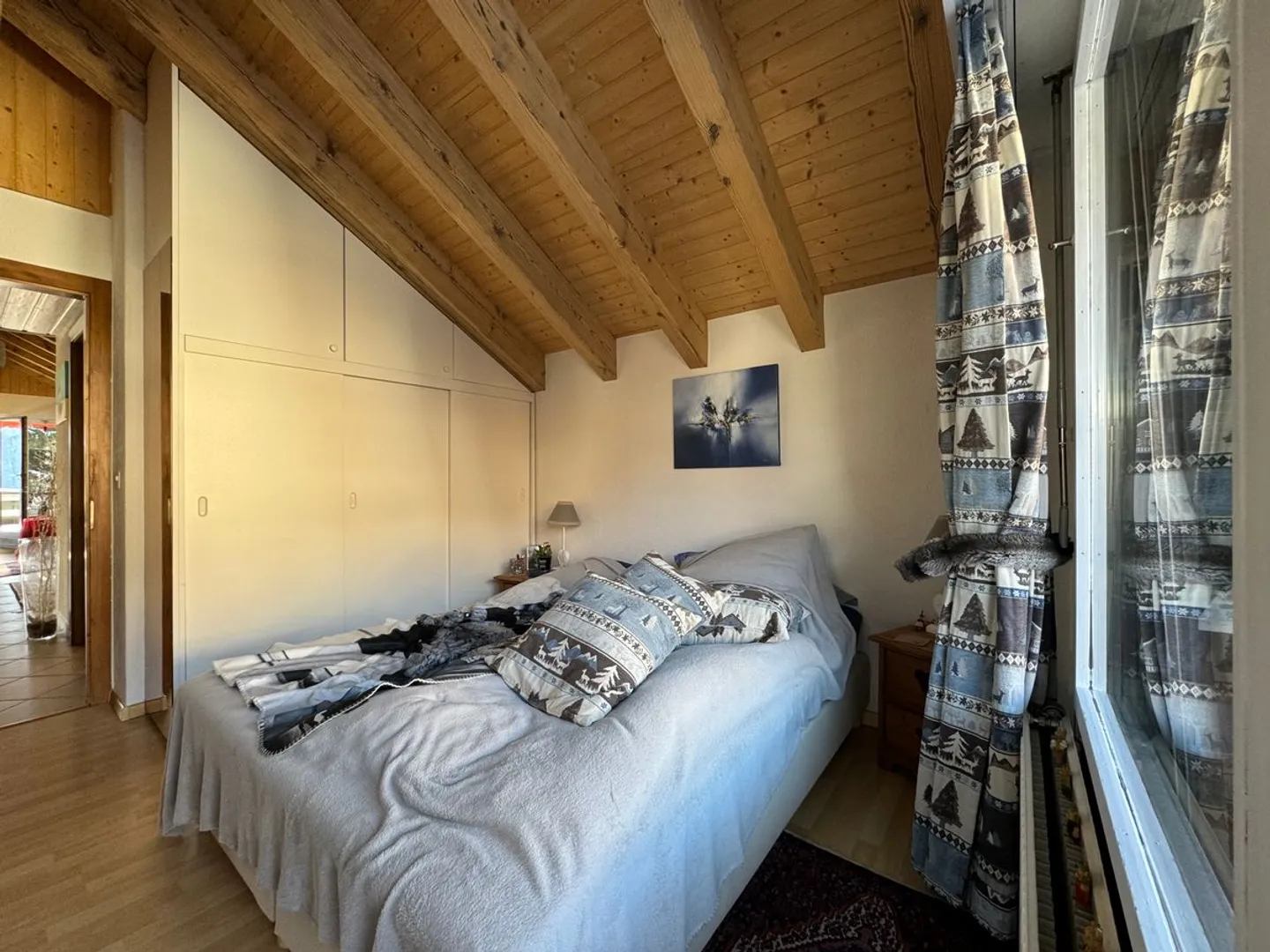 Appartamento 3,5 stanze con vista, balconi e tranquillità nel cuore di Montana / Ref. 1007-680 - Foto 10 di 13