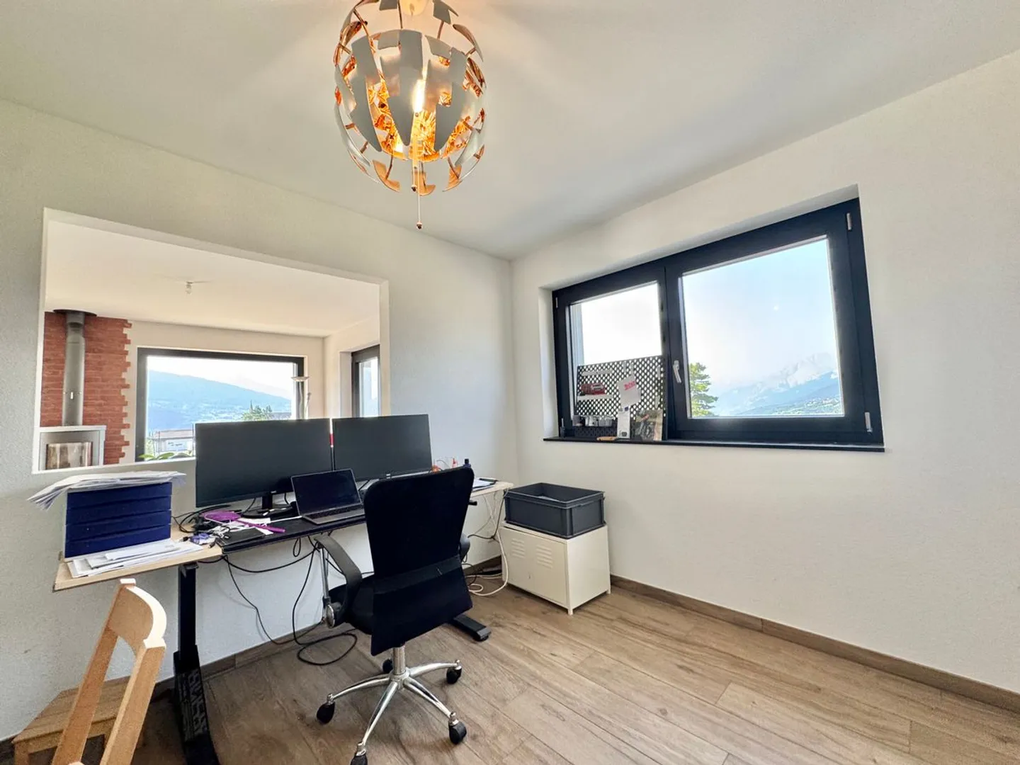 Casa nuova a Lens con giardino e vista panoramica sulle montagne e sul lago - Foto 12 di 13