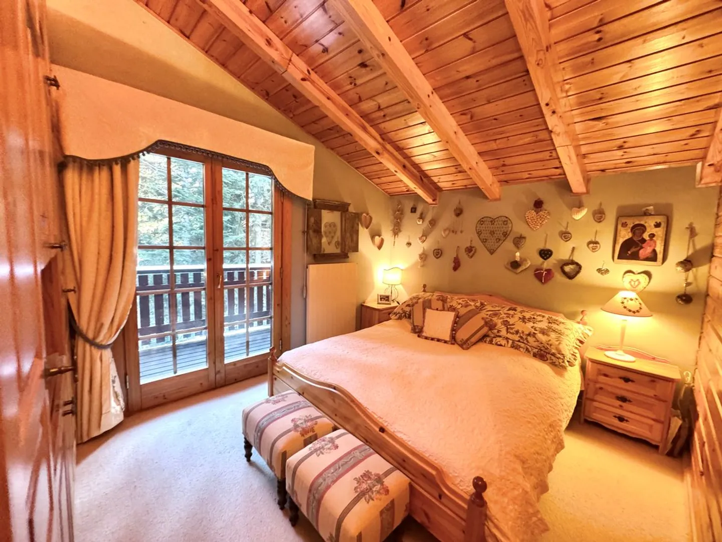Chalet tipico circondato dalla natura, a pochi minuti dal cuore di Crans, offre pace e serenità / Ref. 1007-677 - Foto 9 di 13