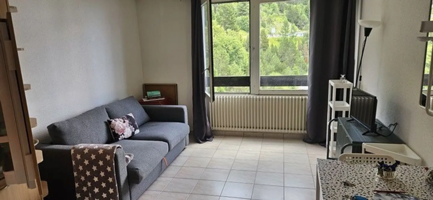 Studio ideale come pied-à-terre ad Aminona con vista panoramica - Foto 4 di 5