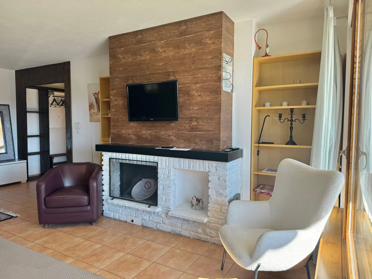 Appartement 2.5 en SI à deux pas du centre de Crans - lumineux avec belle vue et jardin  - Photo 6 sur 13