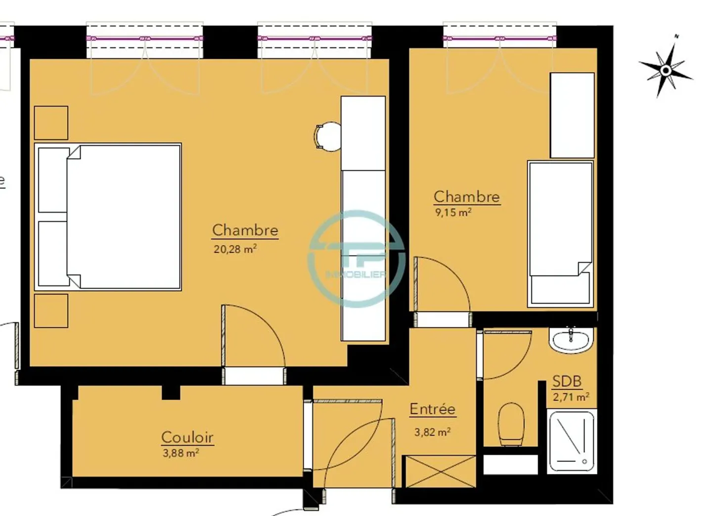 2.5-room apartment in SI with high potential in Crans Montana - Photo 2 of 6