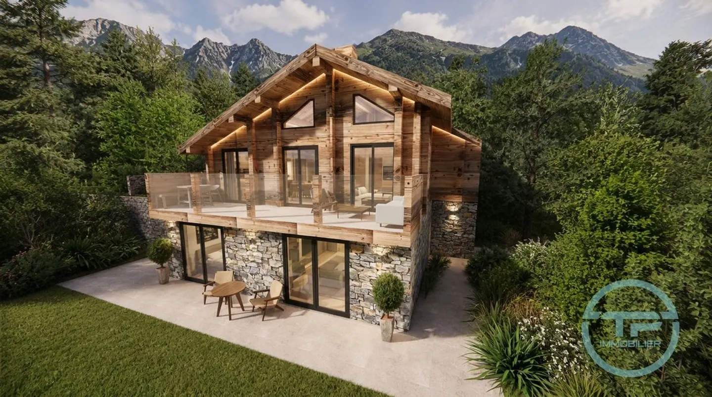 Exceptional Renovation Project: Independent Chalet Close to the Center of Crans with Great Potential - Photo 1 of 8