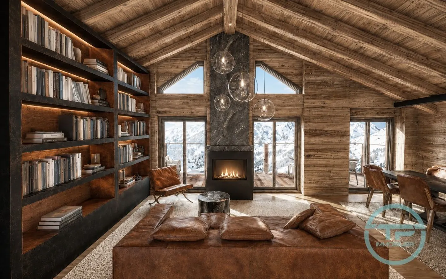 Exceptional Renovation Project: Independent Chalet Close to the Center of Crans with Great Potential - Photo 2 of 8