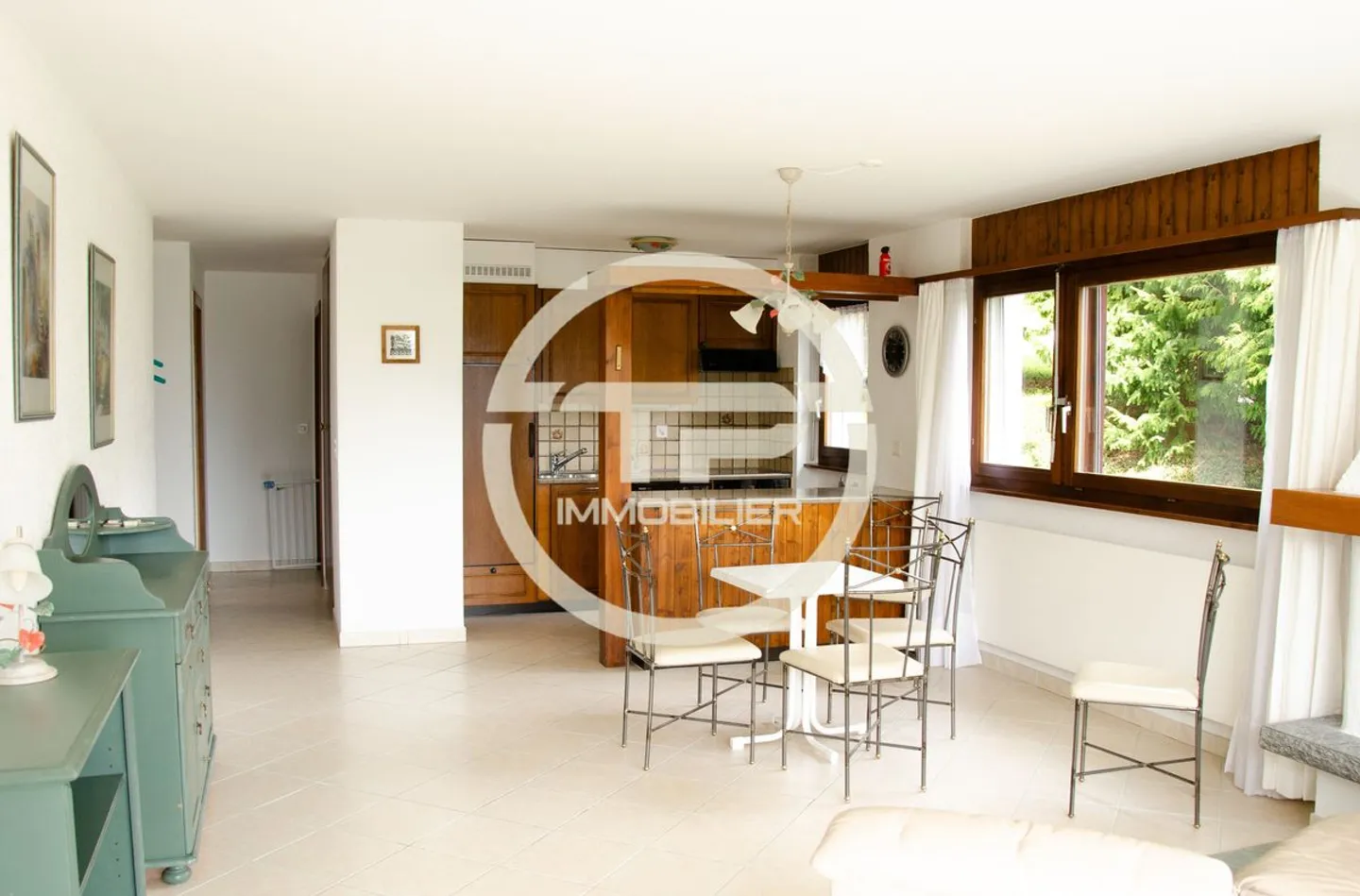 Beautiful 3.5-Room Garden Apartment Near the Blûche Funicular Stop / Ref. 1007-684 - Photo 1 of 13
