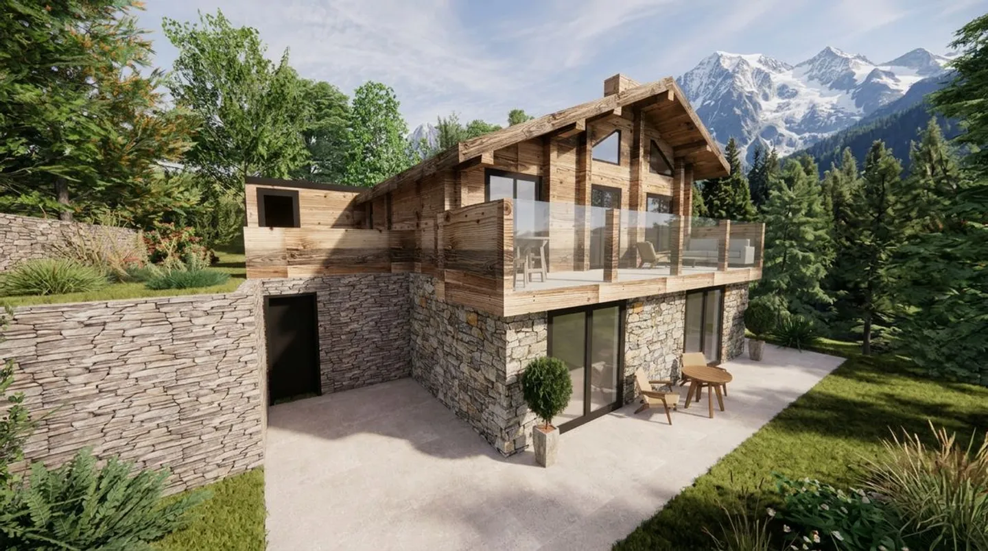 Außergewöhnliches Renovierungsprojekt: Unabhängiges Chalet in der Nähe des Zentrums von Crans mit großem Potenzial - Foto 3 von 8
