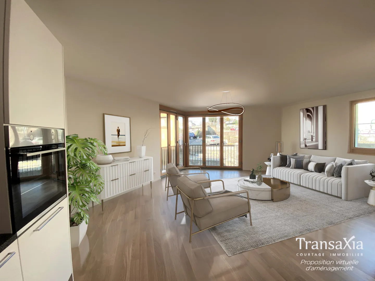 MONTREUX - SPACIEUX APPARTEMENT DE 2.5 PIECES LOT 9 - Photo 2 sur 13