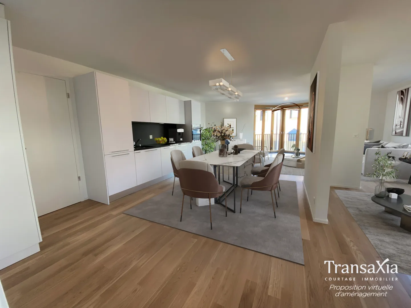 MONTREUX - SPACIEUX APPARTEMENT DE 2.5 PIECES LOT 9 - Photo 3 sur 13