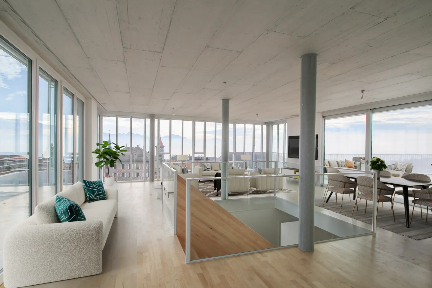 PULLY - AVENUE DU PRIEURE 13 - 6-ROOM APARTMENT of 185 M2 - Photo 2 of 7