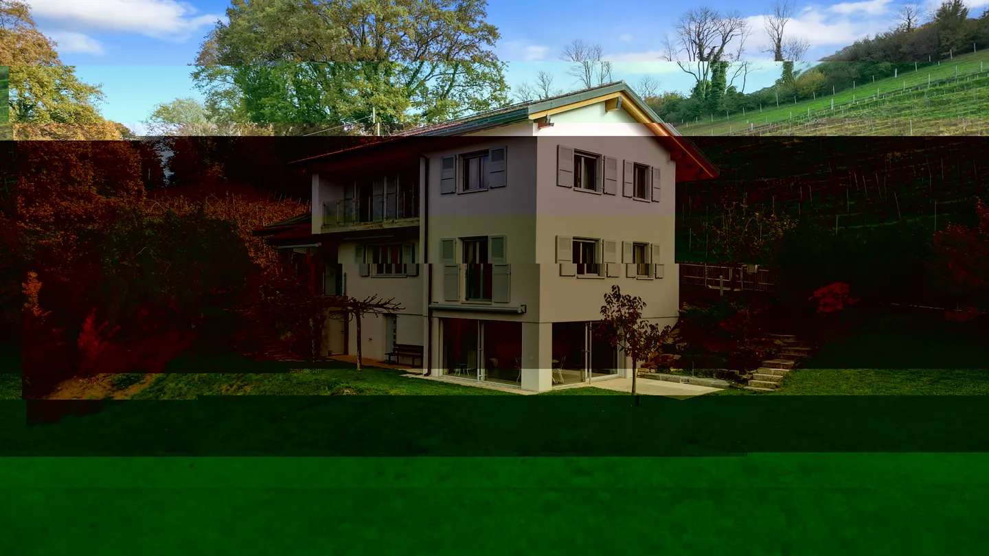 LUTRY - EINZIGARTIG! PRÄCHTIGE VILLA IM HERZEN DER WEINBERGE - Foto 1 von 13