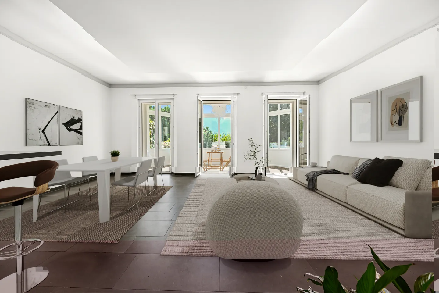 Appartement de luxe au bord du lac - Photo 3 sur 9