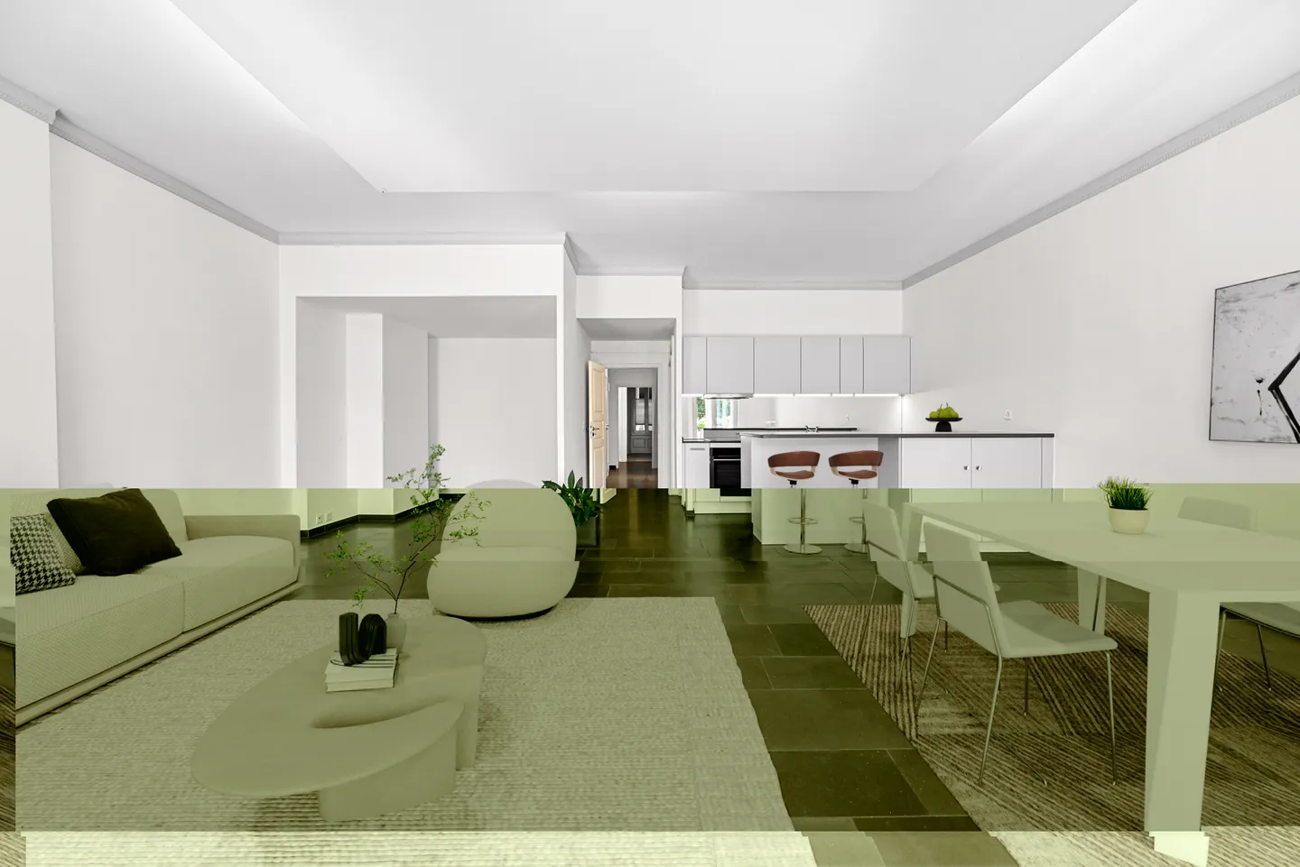 Appartement de luxe au bord du lac - Photo 4 sur 9