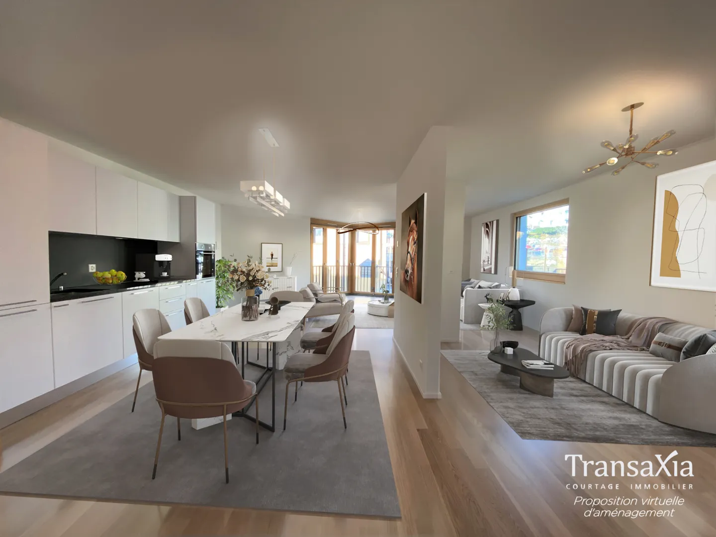 MONTREUX - SPACIOUS 2.5 ROOM APARTMENT LOT 9 - Photo 1 of 13