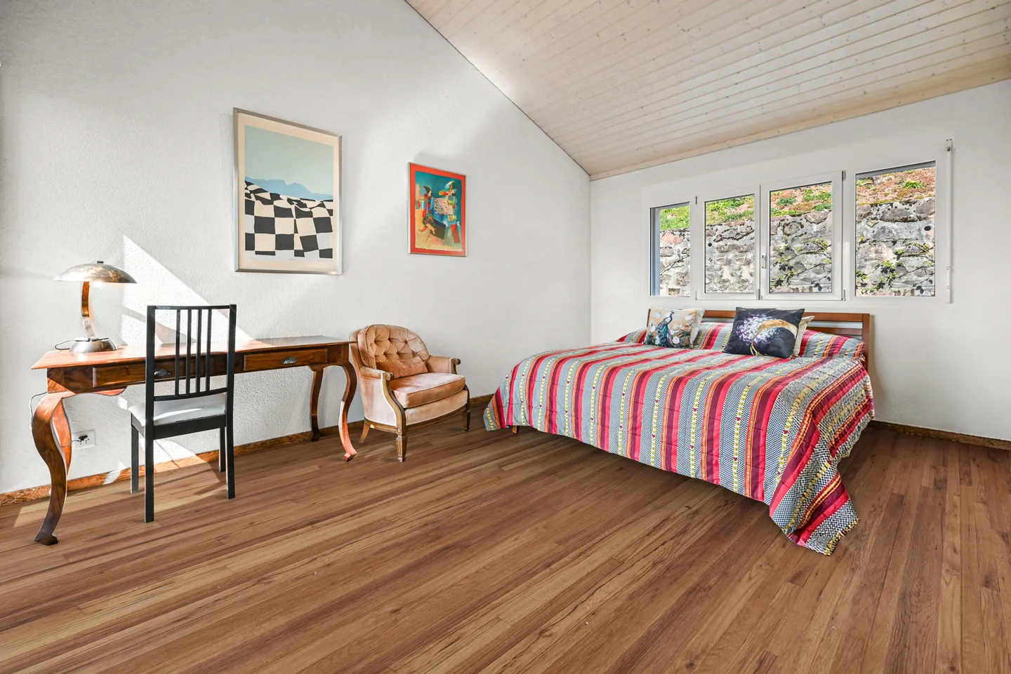 CHAILLY-SUR-MONTREUX - AUSGEZEICHNETE DOPPELHAUSHÄLFTE 7,5 ZIMMER - AUSSICHT - Foto 12 von 13