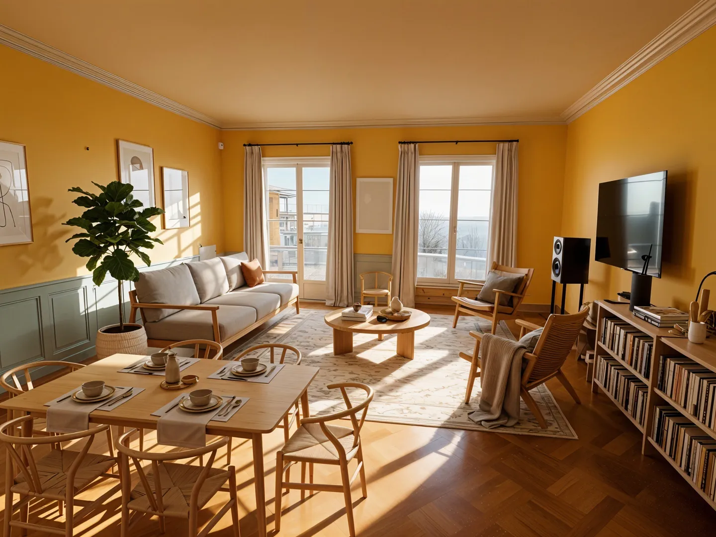 Appartement Charmant avec Vue Lac - Photo 2 sur 9