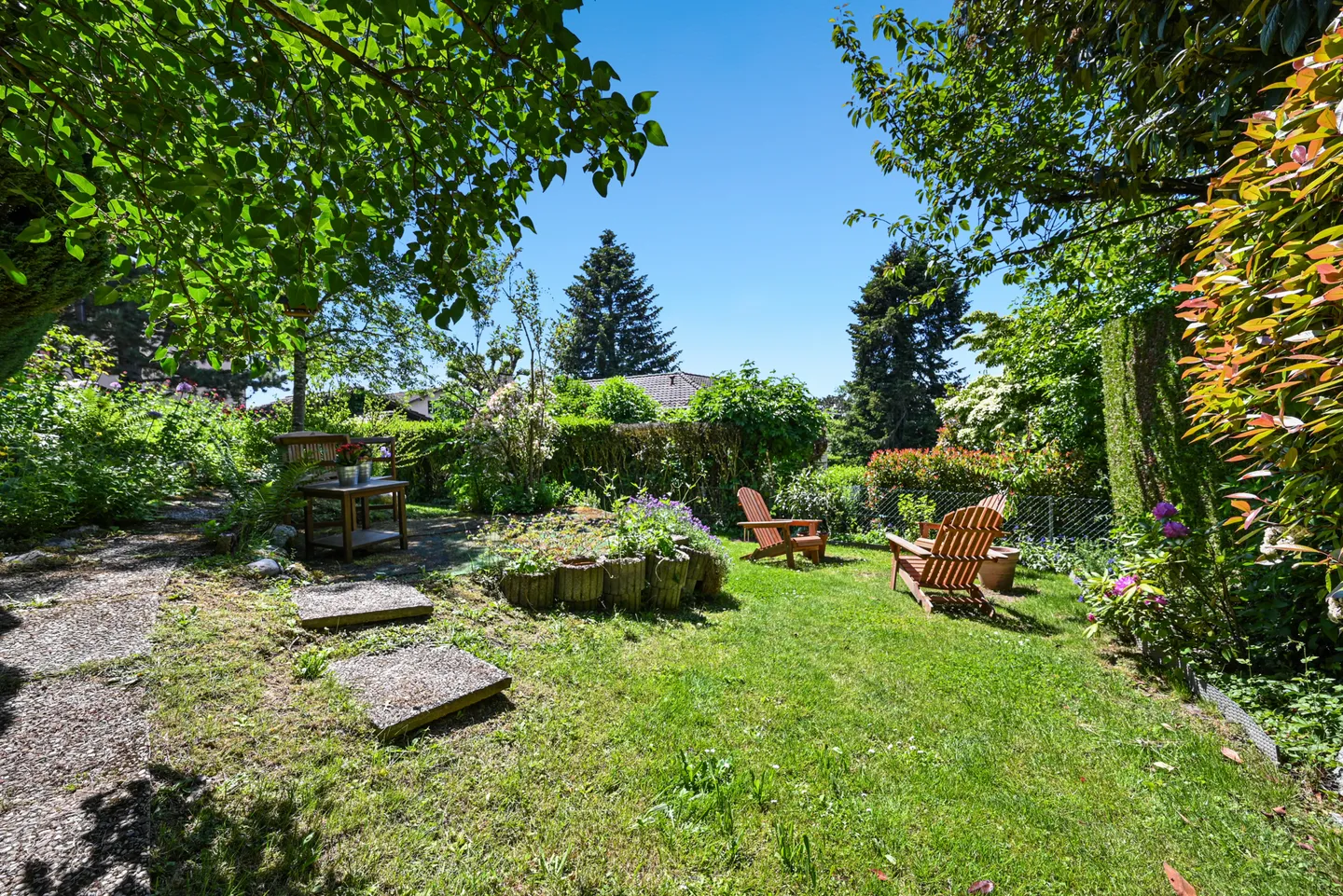 MONT-SUR-LAUSANNE SEMI-DETACHED VILLA 4.5 ROOMS WITH CONVERTIBLE ATTIC - Photo 4 of 13