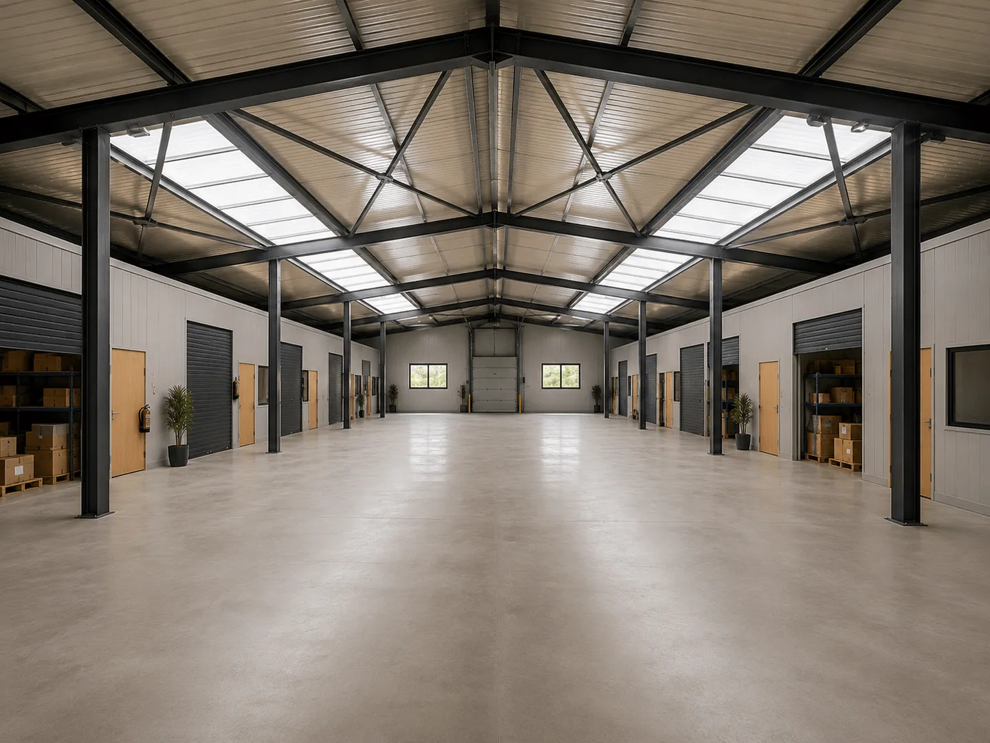 SIERRE - HALLE INDUSTRIELLE DE 2'200 M2 AVEC PROJET DE TRANSFORMATION - Foto 13 di 13
