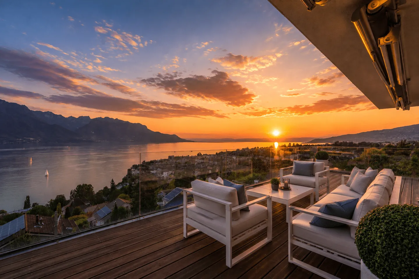 MONTREUX - ATTICO ECCEZIONALE CON VISTA PANORAMICA - Foto 1 di 12