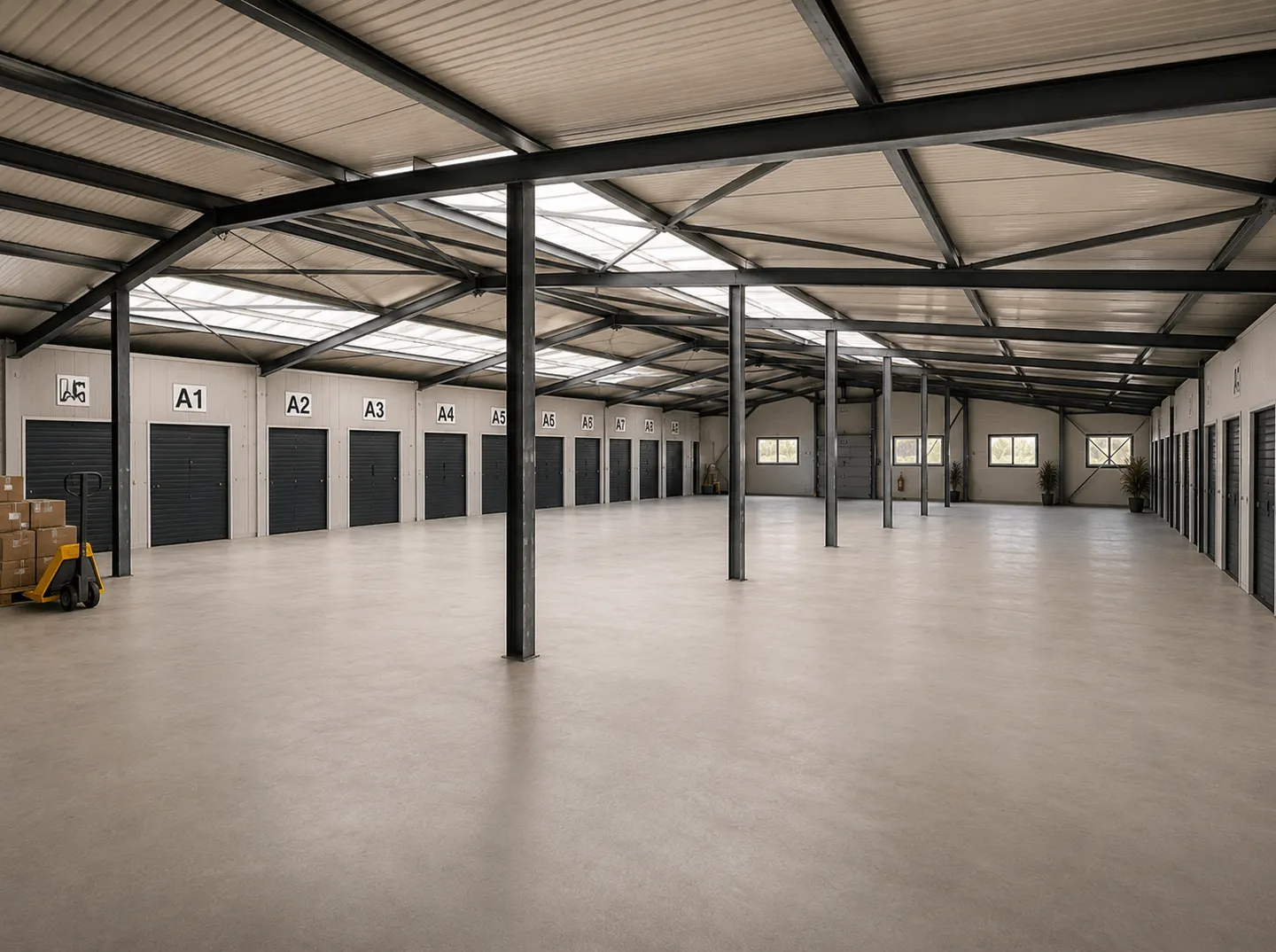 SIERRE - INDUSTRIAL HALL OF 2,200 M2 WITH TRANSFORMATION PROJECT - Photo 10 of 13