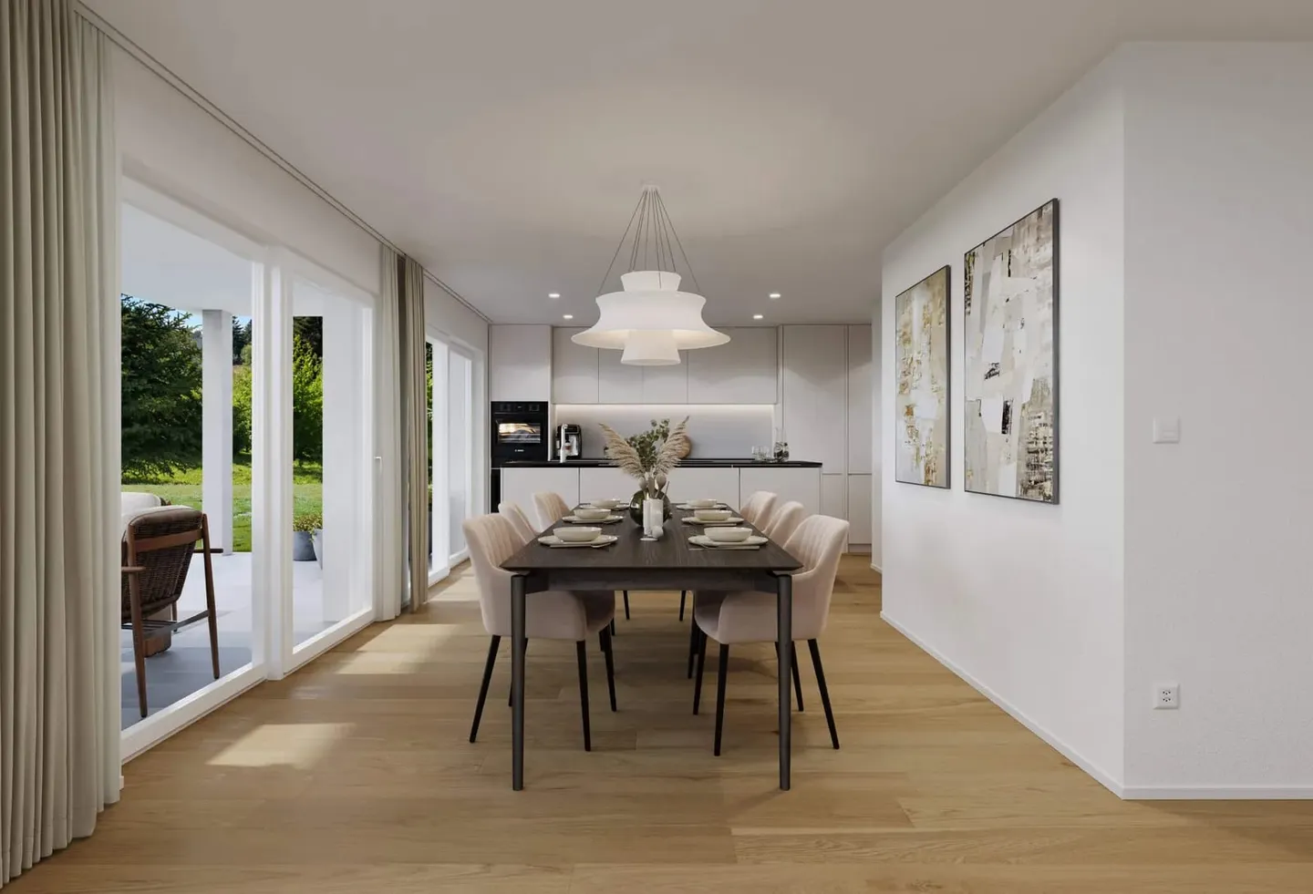 NEW BUILD: 4.5-room garden apartment with terrace in Niederbipp (132 m2) - Photo 6 of 13