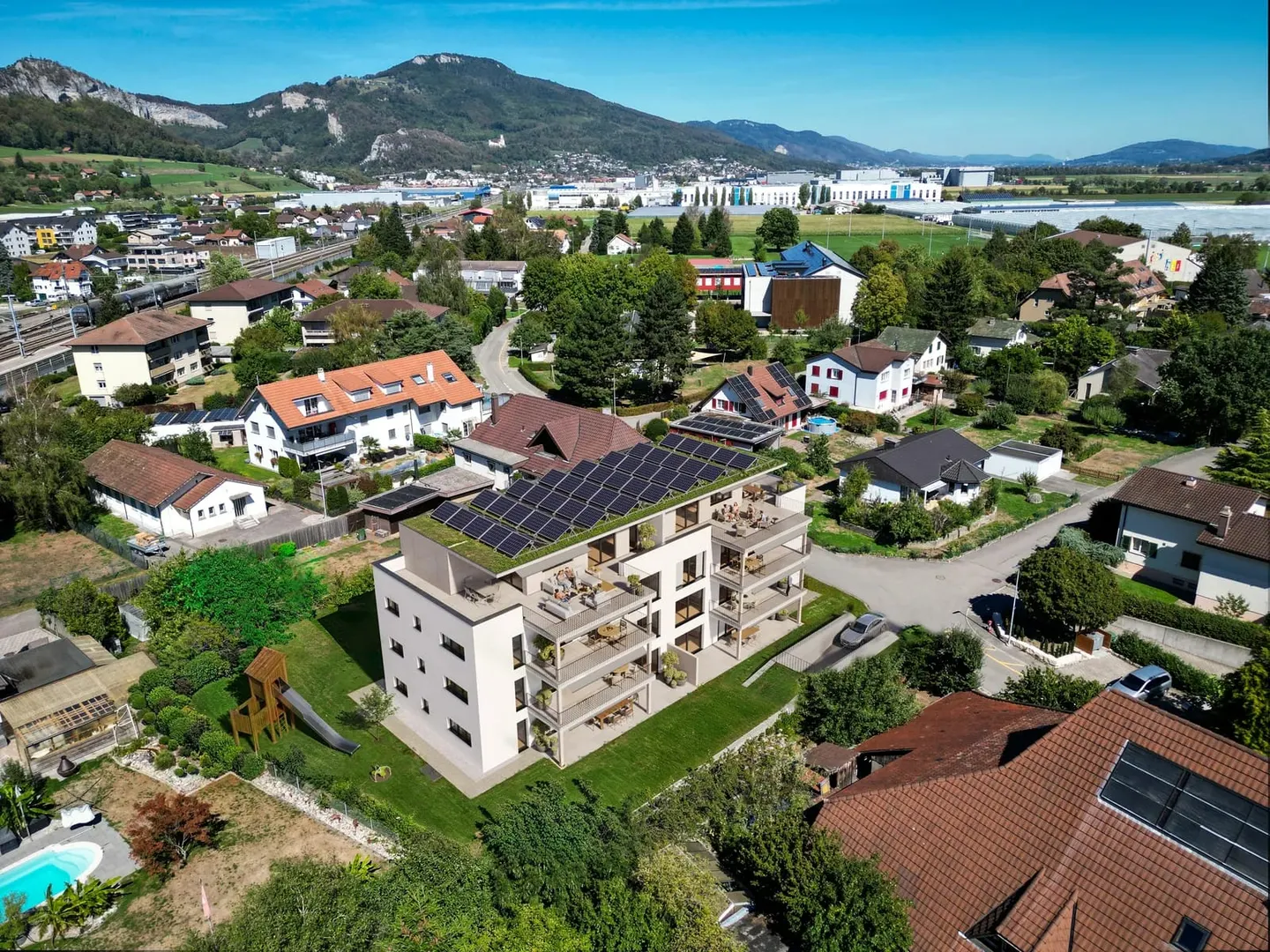 Penthouse mit Terrasse in Niederbipp - Foto 9 von 11