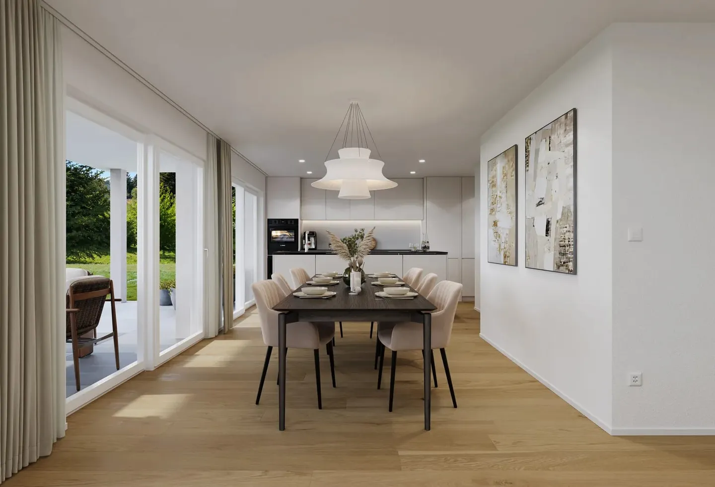 Penthouse mit Terrasse in Niederbipp - Foto 4 von 11