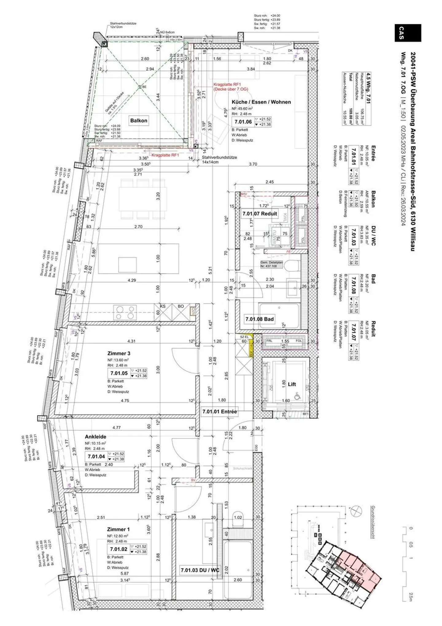 Prima occupazione - Appartamento attico nel centro di Willisau - Foto 9 di 9