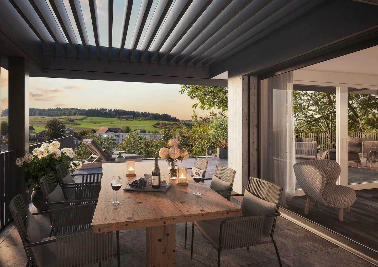 Wohnen mit Stil und einzigartiger Aussicht - Foto 4 von 5