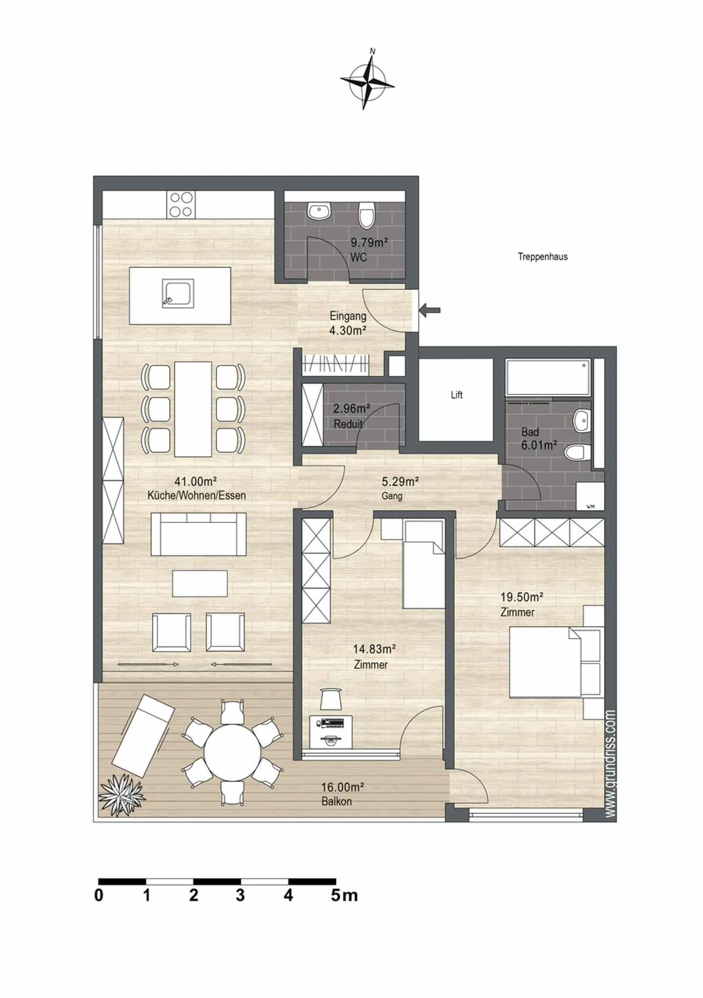 Appartamento in affitto attraente con vista panoramica - Foto 7 di 7